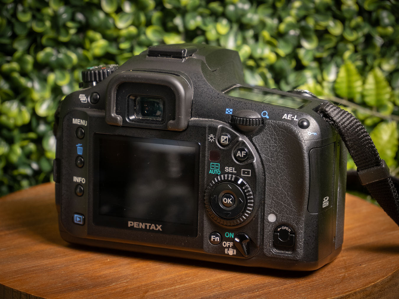 Pentax K10D DSLR Camera Kit W/ 18-55mm and 50-200mm Lenses - Black (Pre-Owned)