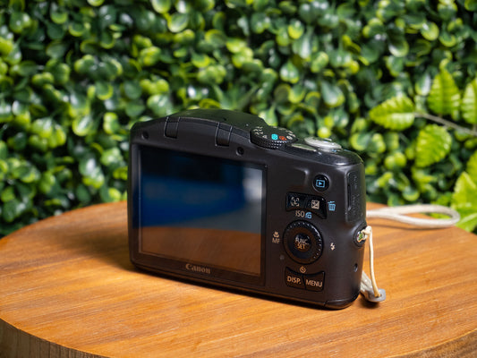 Canon PowerShot SX130 IS - 12.1 Mega Pixel, 12X Zoom - Black (Pre-Owned)