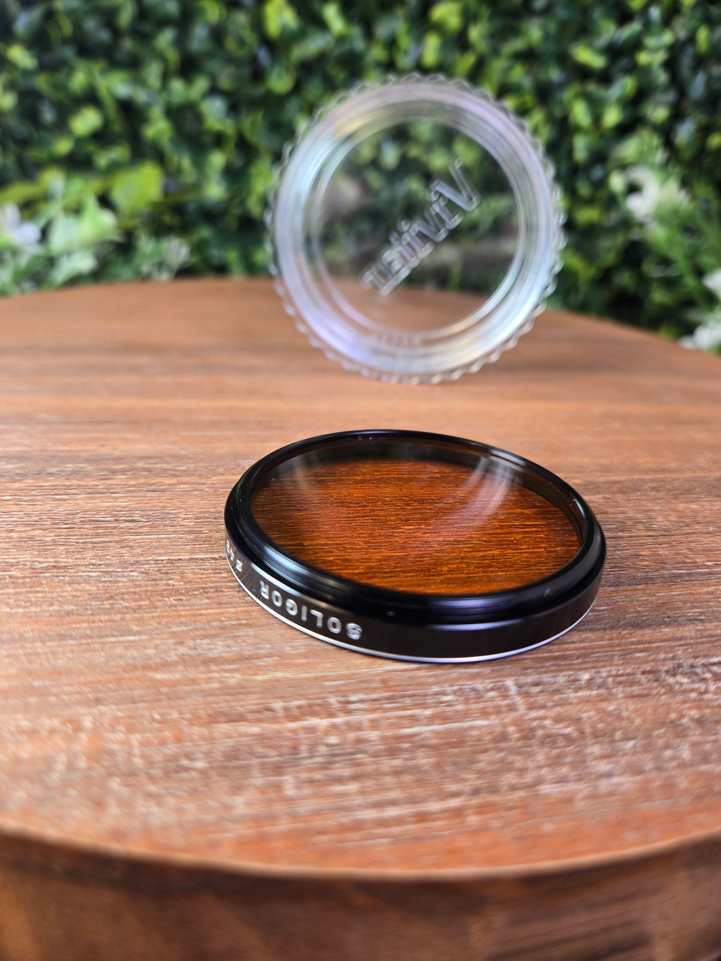 Soligor 49mm 85B Orange Lens Filter W/ Case - Pre-owned