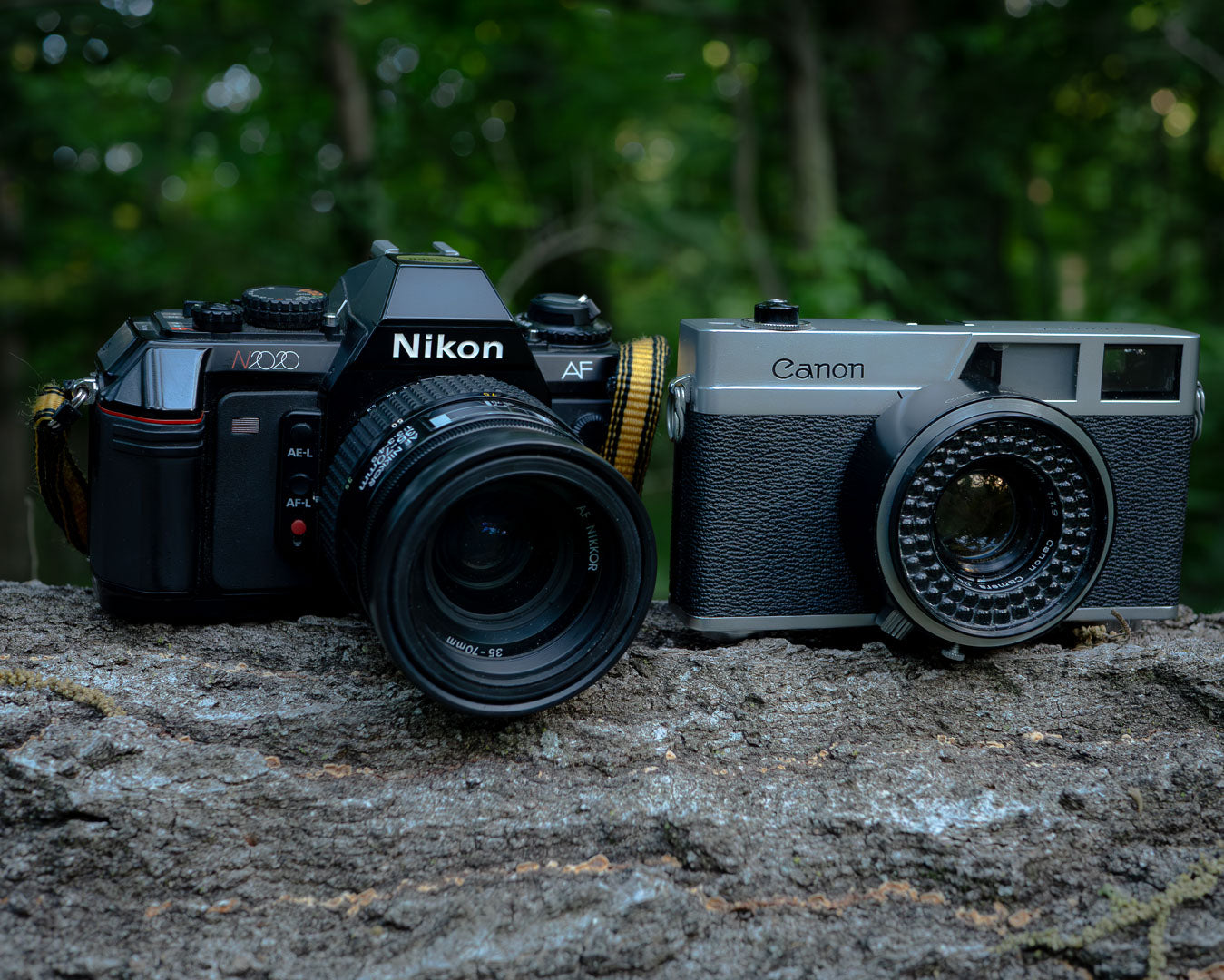 Vintage 35mm Film Cameras