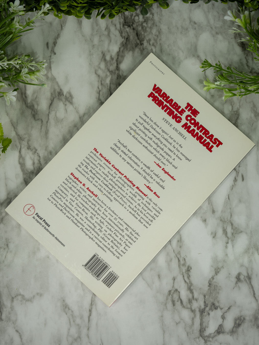 The Variable Contrast Printing Manual by Steve Anchell (Pre-owned, Paperwork)