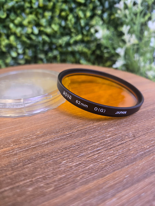 Hoya 62mm O(G) Orange Lens Filter W/ Case - Pre-owned