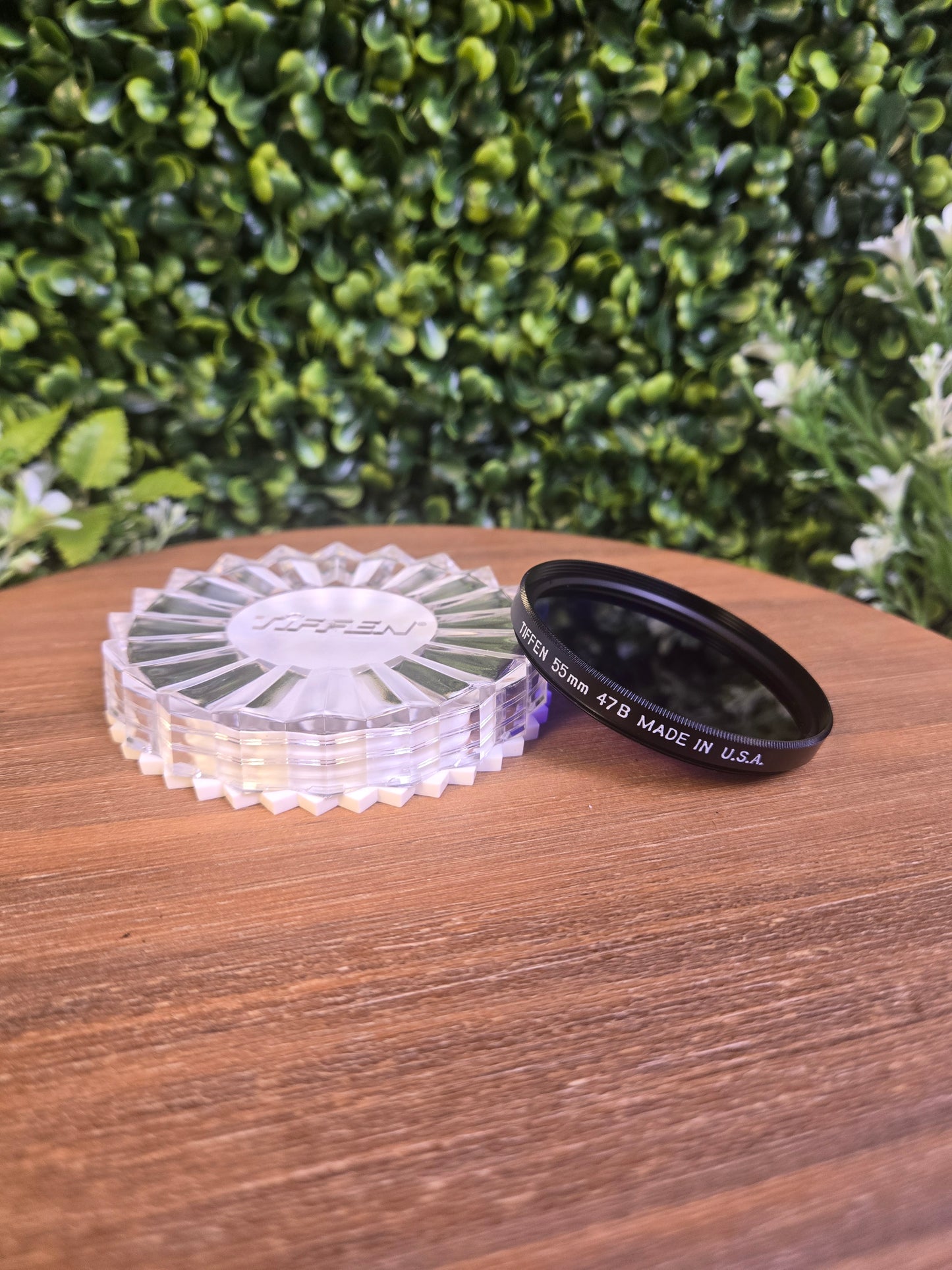 Tiffen 55mm (47B) Blue Lens Filter W/ Case - Pre-owned