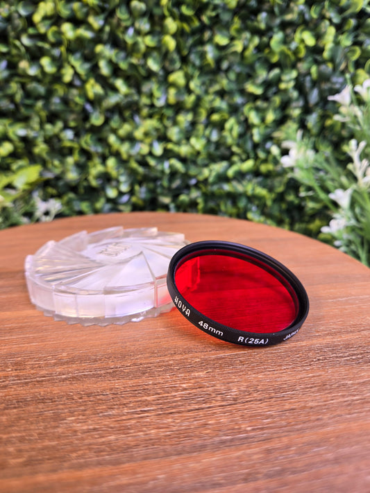 Hoya - 48mm Red 25A Lens Filter - Made in Japan