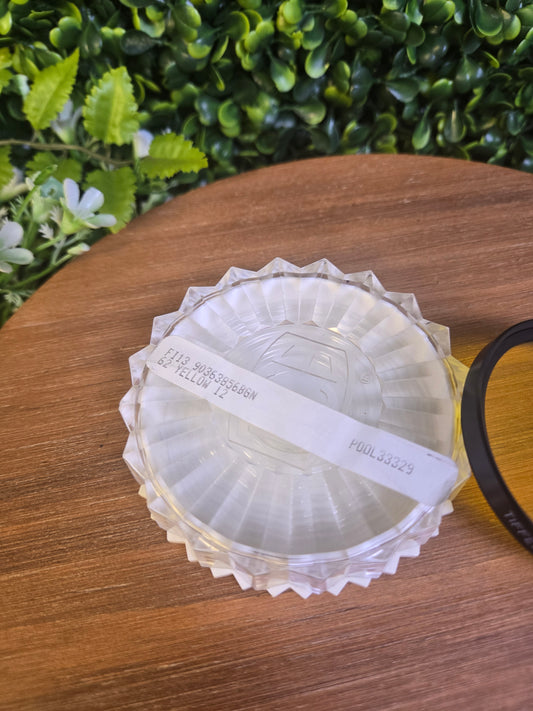 Tiffen 55mm 12 Yellow Lens Filter W/ Case - Pre-owned