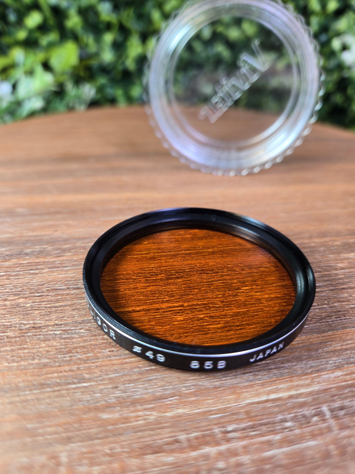 Soligor 49mm 85B Orange Lens Filter W/ Case - Pre-owned