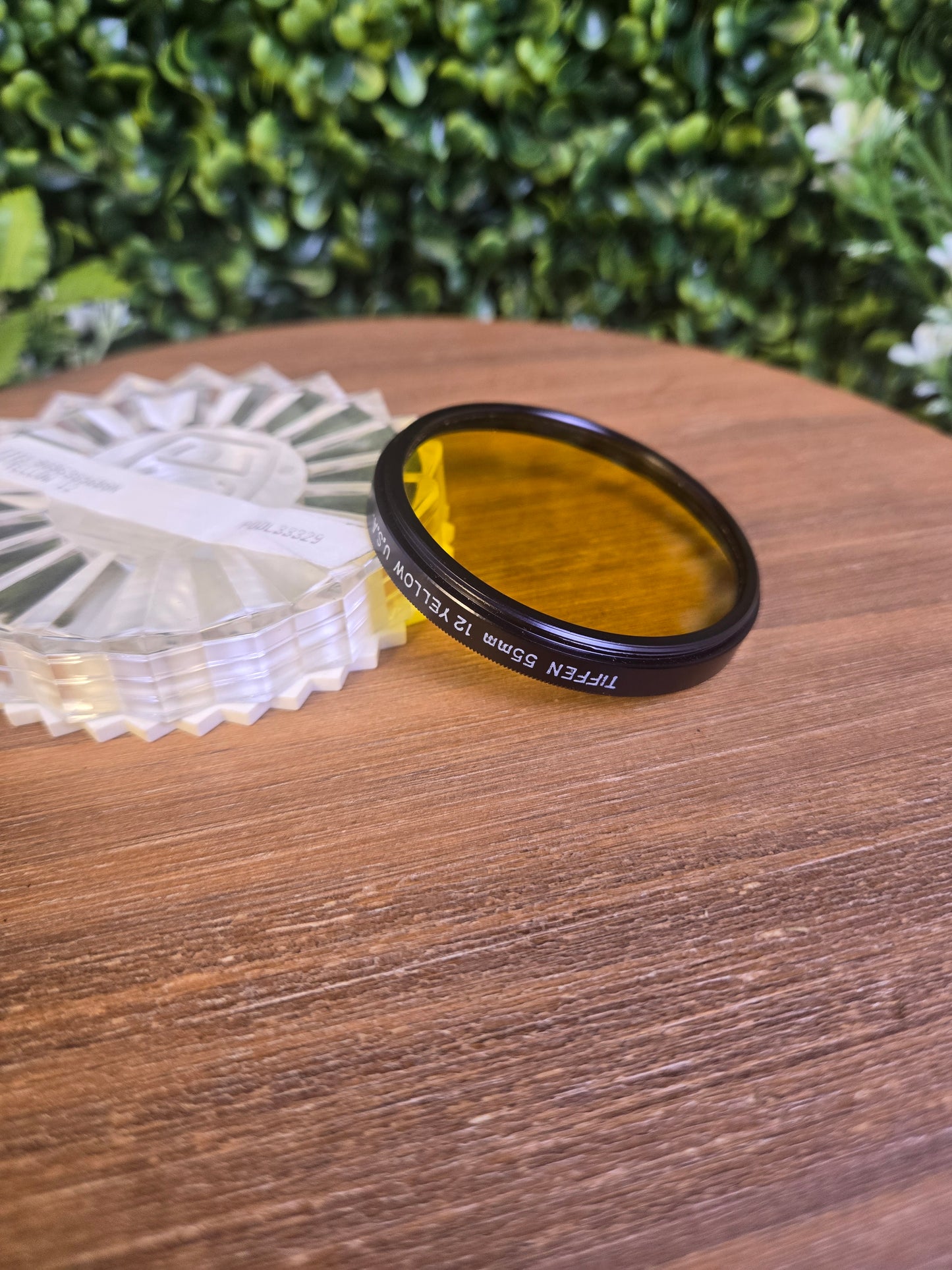 Tiffen 55mm 12 Yellow Lens Filter W/ Case - Pre-owned
